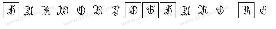 HarmonyOSHans Regula字体转换
